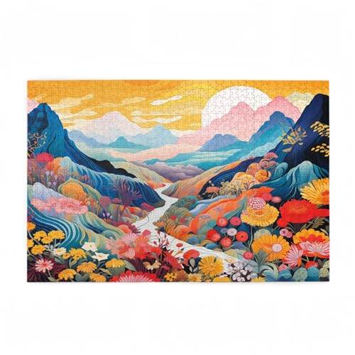 Puzzle 200 Teile Farbe Puzzle Berg DIY Kreative Holz Jigsaws für Erwachsene mit Geschenkbox Verpackung, Impossible Herausfordernde Familie Aktivität Spiele, Wohnzimmer Deko Geschenke 35x25cm D-674 Puzzle 200 Teile Farbe Puzzle Berg DIY Kreative Holz Jigsaws für Erwachsene mit Geschenkbox Verpackung, Impossible Herausfordernde Familie Aktivität Spiele, Wohnzimmer Deko Geschenke 35x25cm D-674 von Wehsaeho