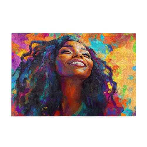 Puzzle 200 Teile Farbe Puzzle Frau DIY Kreative Holz Jigsaws für Erwachsene mit Geschenkbox Verpackung, Impossible Herausfordernde Familie Aktivität Spiele, Deko Wohnzimmer Geschenke 35x25cm E-1869 Puzzle 200 Teile Farbe Puzzle Frau DIY Kreative Holz Jigsaws für Erwachsene mit Geschenkbox Verpackung, Impossible Herausfordernde Familie Aktivität Spiele, Deko Wohnzimmer Geschenke 35x25cm E-1869 von Wehsaeho
