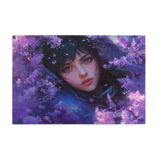 Puzzle 200 Teile Frau Puzzle Blume DIY Kreative Holz Jigsaws für Erwachsene mit Geschenkbox Verpackung, Impossible Herausfordernde Familie Aktivität Spiele, Deko Wohnzimmer Geschenke 35x25cm E-437 Puzzle 200 Teile Frau Puzzle Blume DIY Kreative Holz Jigsaws für Erwachsene mit Geschenkbox Verpackung, Impossible Herausfordernde Familie Aktivität Spiele, Deko Wohnzimmer Geschenke 35x25cm E-437 von Wehsaeho