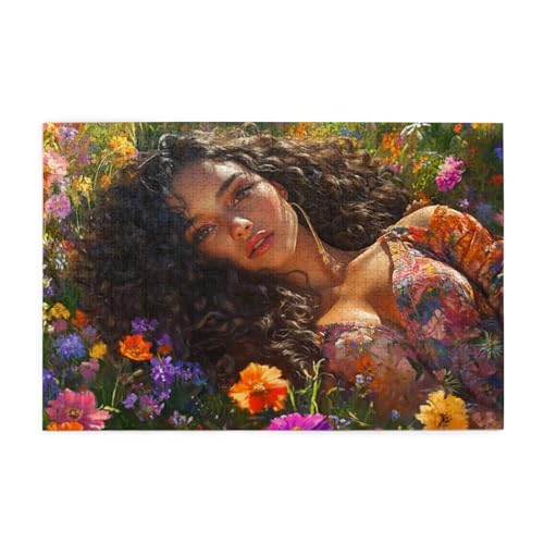 Puzzle 200 Teile Frau Puzzle Blume DIY Kreative Holz Jigsaws für Erwachsene mit Geschenkbox Verpackung, Impossible Herausfordernde Familie Aktivität Spiele, Deko Wohnzimmer Geschenke 35x25cm E-965 Puzzle 200 Teile Frau Puzzle Blume DIY Kreative Holz Jigsaws für Erwachsene mit Geschenkbox Verpackung, Impossible Herausfordernde Familie Aktivität Spiele, Deko Wohnzimmer Geschenke 35x25cm E-965 von Wehsaeho