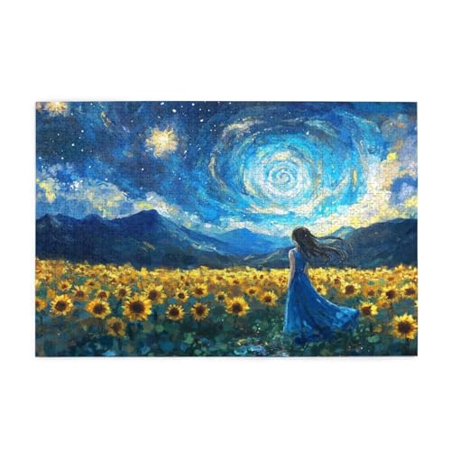 Puzzle 200 Teile Frau Puzzle Sternenhimmel DIY Kreative Holz Jigsaws für Erwachsene mit Geschenkbox Verpackung, Impossible Herausfordernde Familie Aktivität Spiele, Wanddeko Geschenke 35x25cm E-1602 Puzzle 200 Teile Frau Puzzle Sternenhimmel DIY Kreative Holz Jigsaws für Erwachsene mit Geschenkbox Verpackung, Impossible Herausfordernde Familie Aktivität Spiele, Wanddeko Geschenke 35x25cm E-1602 von Wehsaeho