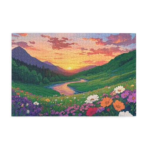 Puzzle 200 Teile Frühling Puzzle Berg DIY Kreative Holz Jigsaws für Erwachsene mit Geschenkbox Verpackung, Impossible Herausfordernde Familie Aktivität Spiele, Deko Wohnzimmer Geschenke 35x25cm E-1432 Puzzle 200 Teile Frühling Puzzle Berg DIY Kreative Holz Jigsaws für Erwachsene mit Geschenkbox Verpackung, Impossible Herausfordernde Familie Aktivität Spiele, Deko Wohnzimmer Geschenke 35x25cm E-1432 von Wehsaeho