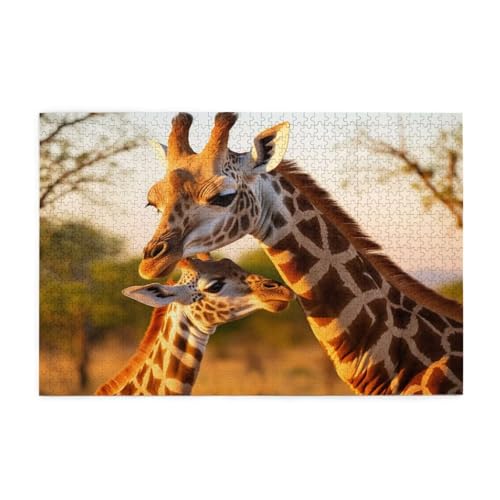 Puzzle 200 Teile Giraffe Puzzle Tier DIY Kreative Holz Jigsaws für Erwachsene mit Geschenkbox Verpackung, Impossible Herausfordernde Familie Aktivität Spiele, Deko Wohnzimmer Geschenke 35x25cm E-830 Puzzle 200 Teile Giraffe Puzzle Tier DIY Kreative Holz Jigsaws für Erwachsene mit Geschenkbox Verpackung, Impossible Herausfordernde Familie Aktivität Spiele, Deko Wohnzimmer Geschenke 35x25cm E-830 von Wehsaeho