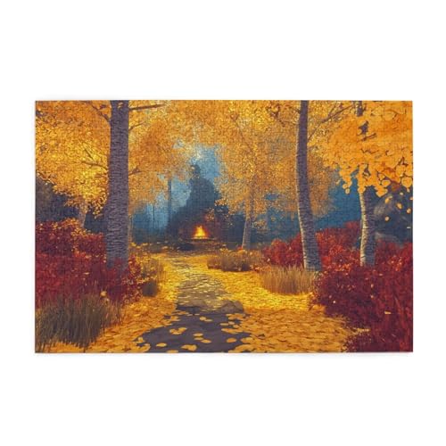 Puzzle 200 Teile Herbst Puzzle Gelb DIY Kreative Holz Jigsaws für Erwachsene mit Geschenkbox Verpackung, Impossible Herausfordernde Familie Aktivität Spiele, Deko Wohnzimmer Geschenke 35x25cm E-1867 Puzzle 200 Teile Herbst Puzzle Gelb DIY Kreative Holz Jigsaws für Erwachsene mit Geschenkbox Verpackung, Impossible Herausfordernde Familie Aktivität Spiele, Deko Wohnzimmer Geschenke 35x25cm E-1867 von Wehsaeho