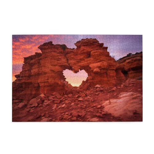 Puzzle 200 Teile Herz Puzzle Natürliche Landschaft DIY Kreative Holz Jigsaws für Erwachsene, Impossible Herausfordernde Familie Aktivität Spiele, Deko Wohnzimmer, Geschenke für Frauen 35x25cm E-691 Puzzle 200 Teile Herz Puzzle Natürliche Landschaft DIY Kreative Holz Jigsaws für Erwachsene, Impossible Herausfordernde Familie Aktivität Spiele, Deko Wohnzimmer, Geschenke für Frauen 35x25cm E-691 von Wehsaeho