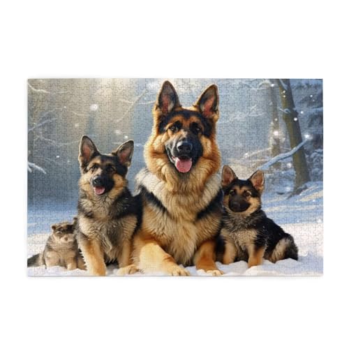 Puzzle 200 Teile Hund Puzzle Tier DIY Kreative Holz Jigsaws für Erwachsene mit Geschenkbox Verpackung, Impossible Herausfordernde Familie Aktivität Spiele, Deko Wohnzimmer Geschenke 35x25cm E-75 Puzzle 200 Teile Hund Puzzle Tier DIY Kreative Holz Jigsaws für Erwachsene mit Geschenkbox Verpackung, Impossible Herausfordernde Familie Aktivität Spiele, Deko Wohnzimmer Geschenke 35x25cm E-75 von Wehsaeho