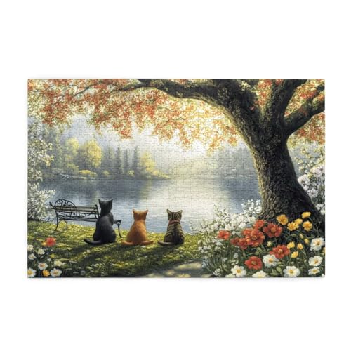 Puzzle 200 Teile Katze Puzzle Baum DIY Kreative Holz Jigsaws für Erwachsene mit Geschenkbox Verpackung, Impossible Herausfordernde Familie Aktivität Spiele, Deko Wohnzimmer Geschenke 35x25cm E-1711 Puzzle 200 Teile Katze Puzzle Baum DIY Kreative Holz Jigsaws für Erwachsene mit Geschenkbox Verpackung, Impossible Herausfordernde Familie Aktivität Spiele, Deko Wohnzimmer Geschenke 35x25cm E-1711 von Wehsaeho