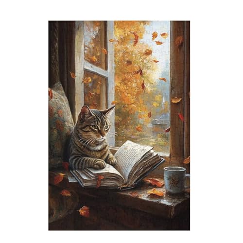 Puzzle 200 Teile Katze Puzzle Baum DIY Kreative Holz Jigsaws für Erwachsene mit Geschenkbox Verpackung, Impossible Herausfordernde Familie Aktivität Spiele, Wohnzimmer Deko Geschenke 35x25cm D-921 Puzzle 200 Teile Katze Puzzle Baum DIY Kreative Holz Jigsaws für Erwachsene mit Geschenkbox Verpackung, Impossible Herausfordernde Familie Aktivität Spiele, Wohnzimmer Deko Geschenke 35x25cm D-921 von Wehsaeho