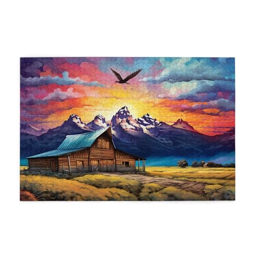 Puzzle 200 Teile Landschaft Puzzle Berg DIY Kreative Holz Jigsaws für Erwachsene, Geschenkbox Verpackung, Impossible Herausfordernde Familie Aktivität Spiele, Deko Wohnzimmer Geschenke 35x25cm E-319 Puzzle 200 Teile Landschaft Puzzle Berg DIY Kreative Holz Jigsaws für Erwachsene, Geschenkbox Verpackung, Impossible Herausfordernde Familie Aktivität Spiele, Deko Wohnzimmer Geschenke 35x25cm E-319 von Wehsaeho