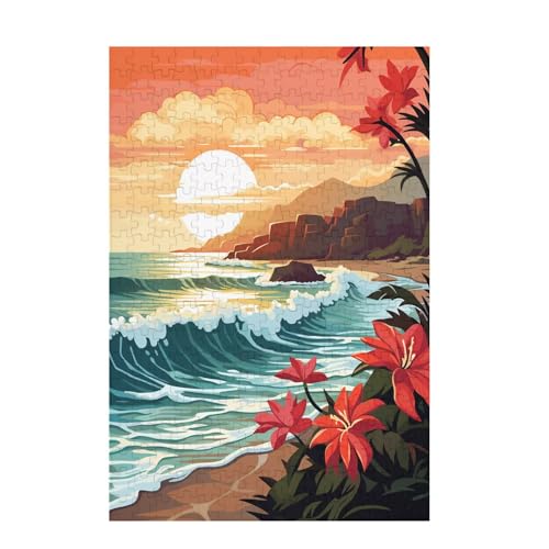 Puzzle 200 Teile Landschaft Puzzle Blume DIY Kreative Holz Jigsaws für Erwachsene mit Geschenkbox Verpackung, Impossible Herausfordernde Familie Aktivität Spiele, Deko Wohnzimmer 35x25cm D-1330 Puzzle 200 Teile Landschaft Puzzle Blume DIY Kreative Holz Jigsaws für Erwachsene mit Geschenkbox Verpackung, Impossible Herausfordernde Familie Aktivität Spiele, Deko Wohnzimmer 35x25cm D-1330 von Wehsaeho