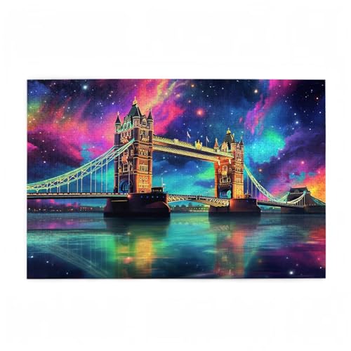 Puzzle 200 Teile London Bridge Puzzle Landschaft DIY Kreative Holz Jigsaws für Erwachsene mit Geschenkbox Verpackung, Impossible Herausfordernde Familie Aktivität Spiele, Deko Wohnzimmer 35x25cm D-248 Puzzle 200 Teile London Bridge Puzzle Landschaft DIY Kreative Holz Jigsaws für Erwachsene mit Geschenkbox Verpackung, Impossible Herausfordernde Familie Aktivität Spiele, Deko Wohnzimmer 35x25cm D-248 von Wehsaeho