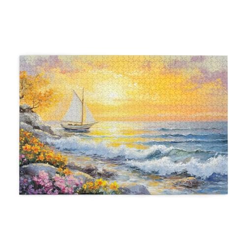 Puzzle 200 Teile Meer Puzzle Blume DIY Kreative Holz Jigsaws für Erwachsene mit Geschenkbox Verpackung, Impossible Herausfordernde Familie Aktivität Spiele, Deko Wohnzimmer Geschenke 35x25cm E-1167 Puzzle 200 Teile Meer Puzzle Blume DIY Kreative Holz Jigsaws für Erwachsene mit Geschenkbox Verpackung, Impossible Herausfordernde Familie Aktivität Spiele, Deko Wohnzimmer Geschenke 35x25cm E-1167 von Wehsaeho