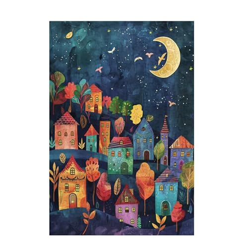 Puzzle 200 Teile Mond Puzzle Bird DIY Kreative Holz Jigsaws für Erwachsene mit Geschenkbox Verpackung, Impossible Herausfordernde Familie Aktivität Spiele, Wohnzimmer Deko Geschenke 35x25cm D-1625 Puzzle 200 Teile Mond Puzzle Bird DIY Kreative Holz Jigsaws für Erwachsene mit Geschenkbox Verpackung, Impossible Herausfordernde Familie Aktivität Spiele, Wohnzimmer Deko Geschenke 35x25cm D-1625 von Wehsaeho