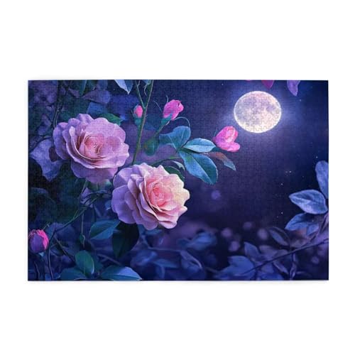 Puzzle 200 Teile Mond Puzzle Rosa DIY Kreative Holz Jigsaws für Erwachsene mit Geschenkbox Verpackung, Impossible Herausfordernde Familie Aktivität Spiele, Deko Wohnzimmer Geschenke 35x25cm E-1877 Puzzle 200 Teile Mond Puzzle Rosa DIY Kreative Holz Jigsaws für Erwachsene mit Geschenkbox Verpackung, Impossible Herausfordernde Familie Aktivität Spiele, Deko Wohnzimmer Geschenke 35x25cm E-1877 von Wehsaeho