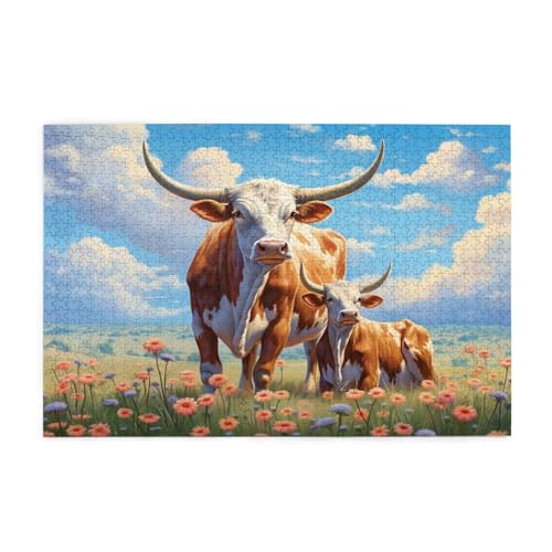 Puzzle 200 Teile Ochse Puzzle Blume DIY Kreative Holz Jigsaws für Erwachsene mit Geschenkbox Verpackung, Impossible Herausfordernde Familie Aktivität Spiele, Deko Wohnzimmer Geschenke 35x25cm E-991 Puzzle 200 Teile Ochse Puzzle Blume DIY Kreative Holz Jigsaws für Erwachsene mit Geschenkbox Verpackung, Impossible Herausfordernde Familie Aktivität Spiele, Deko Wohnzimmer Geschenke 35x25cm E-991 von Wehsaeho