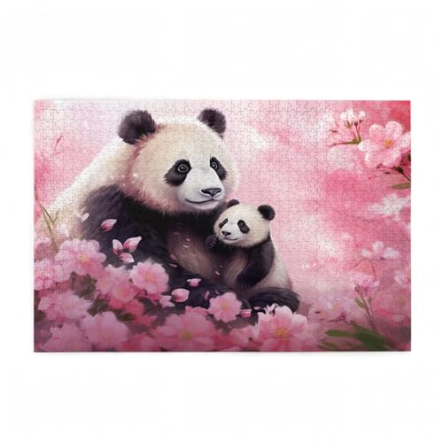 Puzzle 200 Teile Panda Puzzle Blume DIY Kreative Holz Jigsaws für Erwachsene mit Geschenkbox Verpackung, Impossible Herausfordernde Familie Aktivität Spiele, Geschenke für Frauen 35x25cm D-590 Puzzle 200 Teile Panda Puzzle Blume DIY Kreative Holz Jigsaws für Erwachsene mit Geschenkbox Verpackung, Impossible Herausfordernde Familie Aktivität Spiele, Geschenke für Frauen 35x25cm D-590 von Wehsaeho