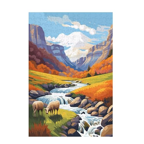 Puzzle 200 Teile Schaf Puzzle Natur DIY Kreative Holz Jigsaws für Erwachsene mit Geschenkbox, Impossible Herausfordernde Familie Aktivität Spiele, Deko Wohnzimmer, Geschenke für Frauen 35x25cm D-1728 Puzzle 200 Teile Schaf Puzzle Natur DIY Kreative Holz Jigsaws für Erwachsene mit Geschenkbox, Impossible Herausfordernde Familie Aktivität Spiele, Deko Wohnzimmer, Geschenke für Frauen 35x25cm D-1728 von Wehsaeho