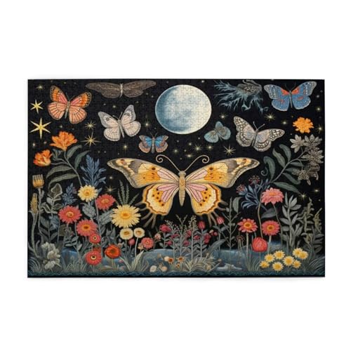 Puzzle 200 Teile Schmetterling Puzzle Blume DIY Kreative Holz Jigsaws für Erwachsene mit Geschenkbox Verpackung, Impossible Herausfordernde Familie Aktivität Spiele, Wanddeko Geschenke 35x25cm E-650 Puzzle 200 Teile Schmetterling Puzzle Blume DIY Kreative Holz Jigsaws für Erwachsene mit Geschenkbox Verpackung, Impossible Herausfordernde Familie Aktivität Spiele, Wanddeko Geschenke 35x25cm E-650 von Wehsaeho