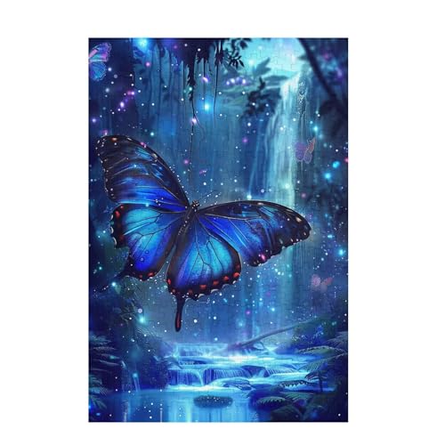 Puzzle 200 Teile Schmetterling Puzzle Fallen DIY Kreative Holz Jigsaws für Erwachsene mit Geschenkbox Verpackung, Impossible Herausfordernde Familie Aktivität Spiele, Deko Wohnzimmer 35x25cm D-907 Puzzle 200 Teile Schmetterling Puzzle Fallen DIY Kreative Holz Jigsaws für Erwachsene mit Geschenkbox Verpackung, Impossible Herausfordernde Familie Aktivität Spiele, Deko Wohnzimmer 35x25cm D-907 von Wehsaeho