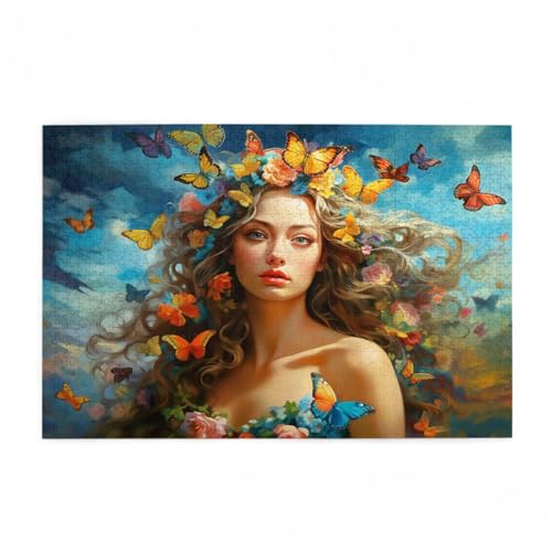 Puzzle 200 Teile Schmetterling Puzzle Mädchen DIY Kreative Holz Jigsaws für Erwachsene mit Geschenkbox Verpackung, Impossible Herausfordernde Familie Aktivität Spiele, Deko Wohnzimmer 35x25cm D-547 Puzzle 200 Teile Schmetterling Puzzle Mädchen DIY Kreative Holz Jigsaws für Erwachsene mit Geschenkbox Verpackung, Impossible Herausfordernde Familie Aktivität Spiele, Deko Wohnzimmer 35x25cm D-547 von Wehsaeho