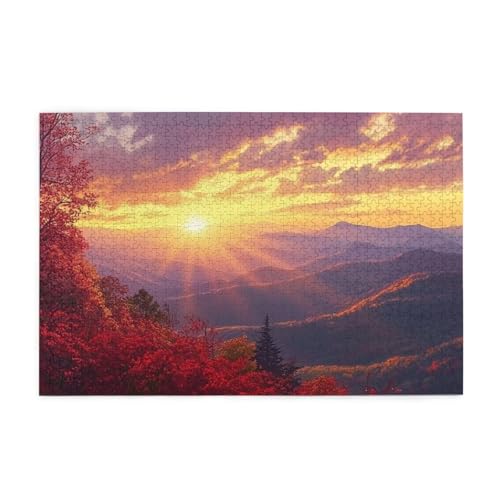 Puzzle 200 Teile Sonnenuntergang Puzzle Berg DIY Kreative Holz Jigsaws für Erwachsene, Impossible Herausfordernde Familie Aktivität Spiele, Deko Wohnzimmer, Geschenke für Frauen 35x25cm E-1715 Puzzle 200 Teile Sonnenuntergang Puzzle Berg DIY Kreative Holz Jigsaws für Erwachsene, Impossible Herausfordernde Familie Aktivität Spiele, Deko Wohnzimmer, Geschenke für Frauen 35x25cm E-1715 von Wehsaeho