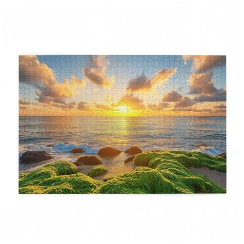 Puzzle 200 Teile Sonnenuntergang Puzzle Meer DIY Kreative Holz Jigsaws für Erwachsene mit Geschenkbox Verpackung, Impossible Herausfordernde Familie Aktivität Spiele, Deko Wohnzimmer 35x25cm D-432 Puzzle 200 Teile Sonnenuntergang Puzzle Meer DIY Kreative Holz Jigsaws für Erwachsene mit Geschenkbox Verpackung, Impossible Herausfordernde Familie Aktivität Spiele, Deko Wohnzimmer 35x25cm D-432 von Wehsaeho