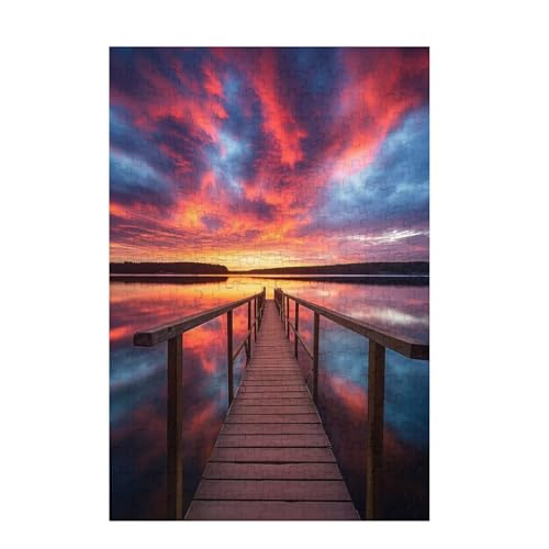 Puzzle 200 Teile Sonnenuntergang Puzzle Wolke DIY Kreative Holz Jigsaws für Erwachsene mit Geschenkbox Verpackung, Impossible Herausfordernde Familie Aktivität Spiele, Deko Wohnzimmer 35x25cm D-1395 Puzzle 200 Teile Sonnenuntergang Puzzle Wolke DIY Kreative Holz Jigsaws für Erwachsene mit Geschenkbox Verpackung, Impossible Herausfordernde Familie Aktivität Spiele, Deko Wohnzimmer 35x25cm D-1395 von Wehsaeho