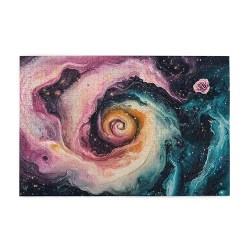 Puzzle 200 Teile Sternenhimmel Puzzle Wolke DIY Kreative Holz Jigsaws für Erwachsene mit Geschenkbox Verpackung, Impossible Herausfordernde Familie Aktivität Spiele, Wanddeko Geschenke 35x25cm E-313 von Wehsaeho