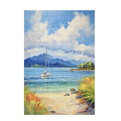 Puzzle 200 Teile Strand Puzzle Meer DIY Kreative Holz Jigsaws für Erwachsene mit Geschenkbox, Impossible Herausfordernde Familie Aktivität Spiele, Deko Wohnzimmer, Geschenke für Frauen 35x25cm D-1735 Puzzle 200 Teile Strand Puzzle Meer DIY Kreative Holz Jigsaws für Erwachsene mit Geschenkbox, Impossible Herausfordernde Familie Aktivität Spiele, Deko Wohnzimmer, Geschenke für Frauen 35x25cm D-1735 von Wehsaeho