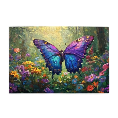 Puzzle 200 Teile Wald Puzzle Schmetterling DIY Kreative Holz Jigsaws für Erwachsene mit Geschenkbox Verpackung, Impossible Herausfordernde Familie Aktivität Spiele, Wanddeko Geschenke 35x25cm E-1857 Puzzle 200 Teile Wald Puzzle Schmetterling DIY Kreative Holz Jigsaws für Erwachsene mit Geschenkbox Verpackung, Impossible Herausfordernde Familie Aktivität Spiele, Wanddeko Geschenke 35x25cm E-1857 von Wehsaeho