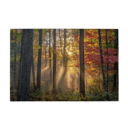 Puzzle 200 Teile Wald Puzzle Sonnenuntergang DIY Kreative Holz Jigsaws für Erwachsene, Impossible Herausfordernde Familie Aktivität Spiele, Deko Wohnzimmer, Geschenke für Frauen 35x25cm E-1611 Puzzle 200 Teile Wald Puzzle Sonnenuntergang DIY Kreative Holz Jigsaws für Erwachsene, Impossible Herausfordernde Familie Aktivität Spiele, Deko Wohnzimmer, Geschenke für Frauen 35x25cm E-1611 von Wehsaeho