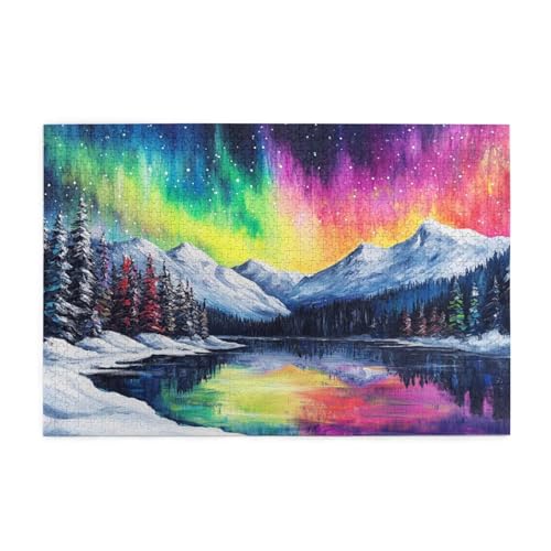 Puzzle 2000 Teile Aurora Puzzle Meer DIY Kreative Holz Jigsaws für Erwachsene mit Geschenkbox Verpackung, Impossible Herausfordernde Familie Aktivität Spiele, Deko Wohnzimmer Geschenke 99x70cm E-1436 Puzzle 2000 Teile Aurora Puzzle Meer DIY Kreative Holz Jigsaws für Erwachsene mit Geschenkbox Verpackung, Impossible Herausfordernde Familie Aktivität Spiele, Deko Wohnzimmer Geschenke 99x70cm E-1436 von Wehsaeho