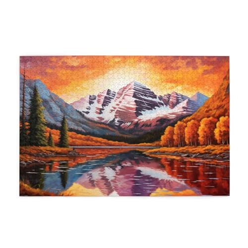 Puzzle 2000 Teile Baum Puzzle Berg DIY Kreative Holz Jigsaws für Erwachsene mit Geschenkbox Verpackung, Impossible Herausfordernde Familie Aktivität Spiele, Deko Wohnzimmer Geschenke 99x70cm E-943 Puzzle 2000 Teile Baum Puzzle Berg DIY Kreative Holz Jigsaws für Erwachsene mit Geschenkbox Verpackung, Impossible Herausfordernde Familie Aktivität Spiele, Deko Wohnzimmer Geschenke 99x70cm E-943 von Wehsaeho