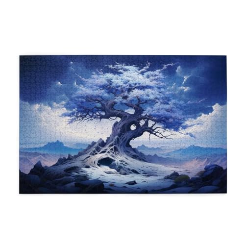 Puzzle 2000 Teile Baum des Lebens Puzzle Berg DIY Kreative Holz Jigsaws für Erwachsene, Impossible Herausfordernde Familie Aktivität Spiele, Deko Wohnzimmer, Geschenke für Frauen 99x70cm E-422 Puzzle 2000 Teile Baum des Lebens Puzzle Berg DIY Kreative Holz Jigsaws für Erwachsene, Impossible Herausfordernde Familie Aktivität Spiele, Deko Wohnzimmer, Geschenke für Frauen 99x70cm E-422 von Wehsaeho