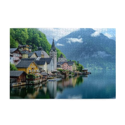 Puzzle 2000 Teile Berg Puzzle Baum DIY Kreative Holz Jigsaws für Erwachsene mit Geschenkbox Verpackung, Impossible Herausfordernde Familie Aktivität Spiele, Deko Wohnzimmer Geschenke 99x70cm E-659 von Wehsaeho