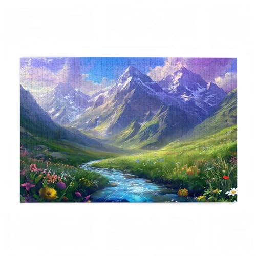 Puzzle 2000 Teile Berg Puzzle Landschaft DIY Kreative Holz Jigsaws für Erwachsene mit Geschenkbox Verpackung, Impossible Herausfordernde Familie Aktivität Spiele, Deko Wohnzimmer 99x70cm D-40 Puzzle 2000 Teile Berg Puzzle Landschaft DIY Kreative Holz Jigsaws für Erwachsene mit Geschenkbox Verpackung, Impossible Herausfordernde Familie Aktivität Spiele, Deko Wohnzimmer 99x70cm D-40 von Wehsaeho