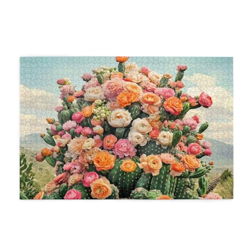 Puzzle 2000 Teile Blume Puzzle Anlage DIY Kreative Holz Jigsaws für Erwachsene mit Geschenkbox Verpackung, Impossible Herausfordernde Familie Aktivität Spiele, Deko Wohnzimmer Geschenke 99x70cm E-1577 von Wehsaeho