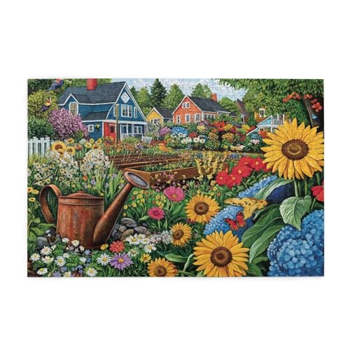 Puzzle 2000 Teile Blume Puzzle Bauernhof DIY Kreative Holz Jigsaws für Erwachsene, Geschenkbox Verpackung, Impossible Herausfordernde Familie Aktivität Spiele, Deko Wohnzimmer Geschenke 99x70cm E-550 Puzzle 2000 Teile Blume Puzzle Bauernhof DIY Kreative Holz Jigsaws für Erwachsene, Geschenkbox Verpackung, Impossible Herausfordernde Familie Aktivität Spiele, Deko Wohnzimmer Geschenke 99x70cm E-550 von Wehsaeho