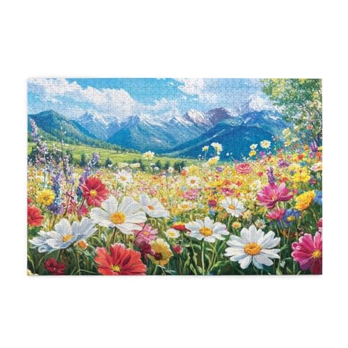 Puzzle 2000 Teile Blume Puzzle Berg DIY Kreative Holz Jigsaws für Erwachsene mit Geschenkbox Verpackung, Impossible Herausfordernde Familie Aktivität Spiele, Deko Wohnzimmer Geschenke 99x70cm E-1206 Puzzle 2000 Teile Blume Puzzle Berg DIY Kreative Holz Jigsaws für Erwachsene mit Geschenkbox Verpackung, Impossible Herausfordernde Familie Aktivität Spiele, Deko Wohnzimmer Geschenke 99x70cm E-1206 von Wehsaeho