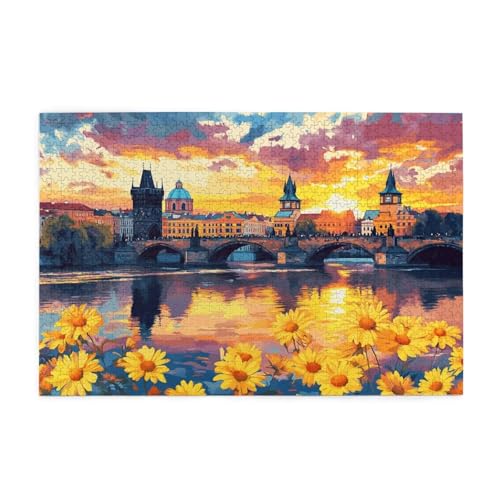 Puzzle 2000 Teile Blume Puzzle Sonnenuntergang DIY Kreative Holz Jigsaws für Erwachsene, Impossible Herausfordernde Familie Aktivität Spiele, Deko Wohnzimmer, Geschenke für Frauen 99x70cm E-1153 Puzzle 2000 Teile Blume Puzzle Sonnenuntergang DIY Kreative Holz Jigsaws für Erwachsene, Impossible Herausfordernde Familie Aktivität Spiele, Deko Wohnzimmer, Geschenke für Frauen 99x70cm E-1153 von Wehsaeho
