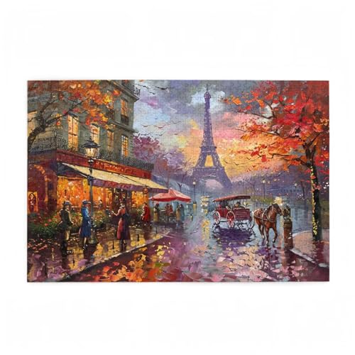 Puzzle 2000 Teile Eiffelturm Puzzle Herbst DIY Kreative Holz Jigsaws für Erwachsene mit Geschenkbox Verpackung, Impossible Herausfordernde Familie Aktivität Spiele, Deko Wohnzimmer 99x70cm D-172 Puzzle 2000 Teile Eiffelturm Puzzle Herbst DIY Kreative Holz Jigsaws für Erwachsene mit Geschenkbox Verpackung, Impossible Herausfordernde Familie Aktivität Spiele, Deko Wohnzimmer 99x70cm D-172 von Wehsaeho