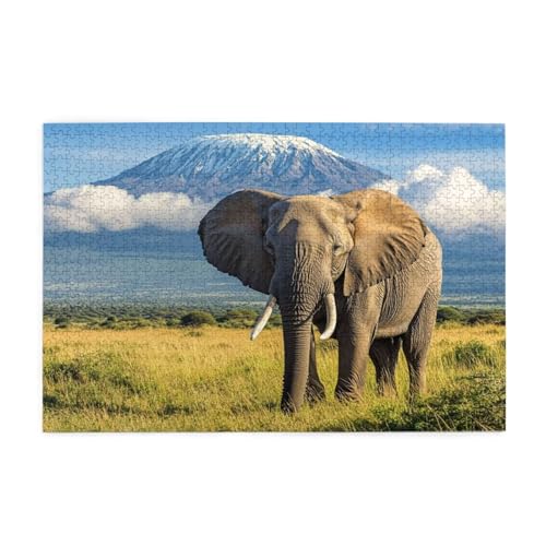 Puzzle 2000 Teile Elefant Puzzle Berg DIY Kreative Holz Jigsaws für Erwachsene mit Geschenkbox Verpackung, Impossible Herausfordernde Familie Aktivität Spiele, Deko Wohnzimmer Geschenke 99x70cm E-393 Puzzle 2000 Teile Elefant Puzzle Berg DIY Kreative Holz Jigsaws für Erwachsene mit Geschenkbox Verpackung, Impossible Herausfordernde Familie Aktivität Spiele, Deko Wohnzimmer Geschenke 99x70cm E-393 von Wehsaeho