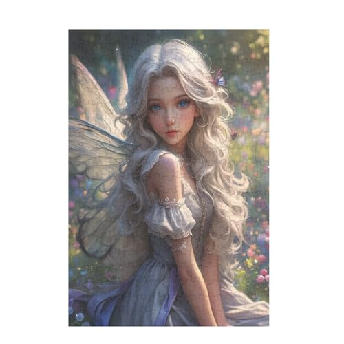 Puzzle 2000 Teile Engel Puzzle Mädchen DIY Kreative Holz Jigsaws für Erwachsene mit Geschenkbox Verpackung, Impossible Herausfordernde Familie Aktivität Spiele, Geschenke für Frauen 99x70cm D-830 von Wehsaeho
