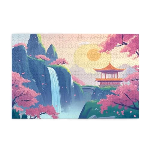 Puzzle 2000 Teile Fallen Puzzle Kirschblüten DIY Kreative Holz Jigsaws für Erwachsene, Impossible Herausfordernde Familie Aktivität Spiele, Deko Wohnzimmer, Geschenke für Frauen 99x70cm E-1260 Puzzle 2000 Teile Fallen Puzzle Kirschblüten DIY Kreative Holz Jigsaws für Erwachsene, Impossible Herausfordernde Familie Aktivität Spiele, Deko Wohnzimmer, Geschenke für Frauen 99x70cm E-1260 von Wehsaeho