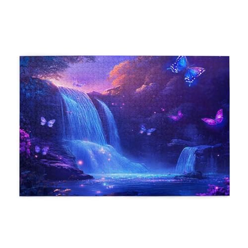 Puzzle 2000 Teile Fallen Puzzle Schmetterling DIY Kreative Holz Jigsaws für Erwachsene, Impossible Herausfordernde Familie Aktivität Spiele, Deko Wohnzimmer, Geschenke für Frauen 99x70cm E-1082 Puzzle 2000 Teile Fallen Puzzle Schmetterling DIY Kreative Holz Jigsaws für Erwachsene, Impossible Herausfordernde Familie Aktivität Spiele, Deko Wohnzimmer, Geschenke für Frauen 99x70cm E-1082 von Wehsaeho