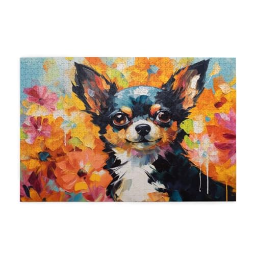 Puzzle 2000 Teile Hund Puzzle Farbe DIY Kreative Holz Jigsaws für Erwachsene mit Geschenkbox Verpackung, Impossible Herausfordernde Familie Aktivität Spiele, Deko Wohnzimmer Geschenke 99x70cm E-299 Puzzle 2000 Teile Hund Puzzle Farbe DIY Kreative Holz Jigsaws für Erwachsene mit Geschenkbox Verpackung, Impossible Herausfordernde Familie Aktivität Spiele, Deko Wohnzimmer Geschenke 99x70cm E-299 von Wehsaeho