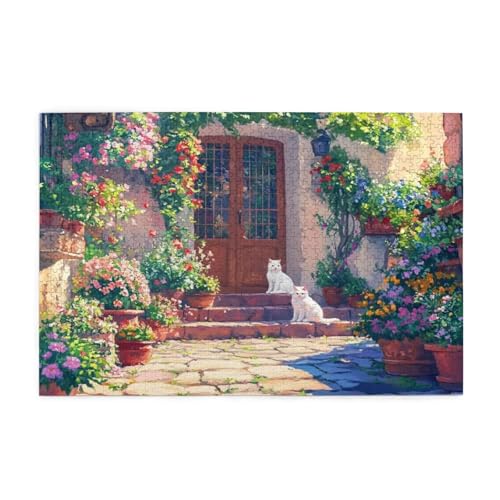 Puzzle 2000 Teile Katze Puzzle Blume DIY Kreative Holz Jigsaws für Erwachsene mit Geschenkbox Verpackung, Impossible Herausfordernde Familie Aktivität Spiele, Deko Wohnzimmer Geschenke 99x70cm E-1209 Puzzle 2000 Teile Katze Puzzle Blume DIY Kreative Holz Jigsaws für Erwachsene mit Geschenkbox Verpackung, Impossible Herausfordernde Familie Aktivität Spiele, Deko Wohnzimmer Geschenke 99x70cm E-1209 von Wehsaeho