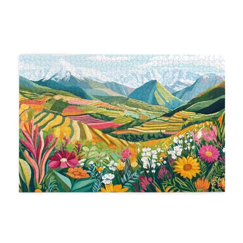Puzzle 2000 Teile Landschaft Puzzle Frühling DIY Kreative Holz Jigsaws für Erwachsene, Impossible Herausfordernde Familie Aktivität Spiele, Deko Wohnzimmer, Geschenke für Frauen 99x70cm E-1428 Puzzle 2000 Teile Landschaft Puzzle Frühling DIY Kreative Holz Jigsaws für Erwachsene, Impossible Herausfordernde Familie Aktivität Spiele, Deko Wohnzimmer, Geschenke für Frauen 99x70cm E-1428 von Wehsaeho