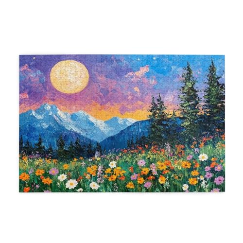 Puzzle 2000 Teile Mond Puzzle Berg DIY Kreative Holz Jigsaws für Erwachsene mit Geschenkbox Verpackung, Impossible Herausfordernde Familie Aktivität Spiele, Deko Wohnzimmer Geschenke 99x70cm E-1311 Puzzle 2000 Teile Mond Puzzle Berg DIY Kreative Holz Jigsaws für Erwachsene mit Geschenkbox Verpackung, Impossible Herausfordernde Familie Aktivität Spiele, Deko Wohnzimmer Geschenke 99x70cm E-1311 von Wehsaeho