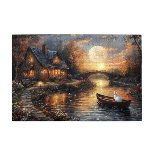 Puzzle 2000 Teile Mond Puzzle Brücke DIY Kreative Holz Jigsaws für Erwachsene mit Geschenkbox Verpackung, Impossible Herausfordernde Familie Aktivität Spiele, Deko Wohnzimmer Geschenke 99x70cm E-993 Puzzle 2000 Teile Mond Puzzle Brücke DIY Kreative Holz Jigsaws für Erwachsene mit Geschenkbox Verpackung, Impossible Herausfordernde Familie Aktivität Spiele, Deko Wohnzimmer Geschenke 99x70cm E-993 von Wehsaeho